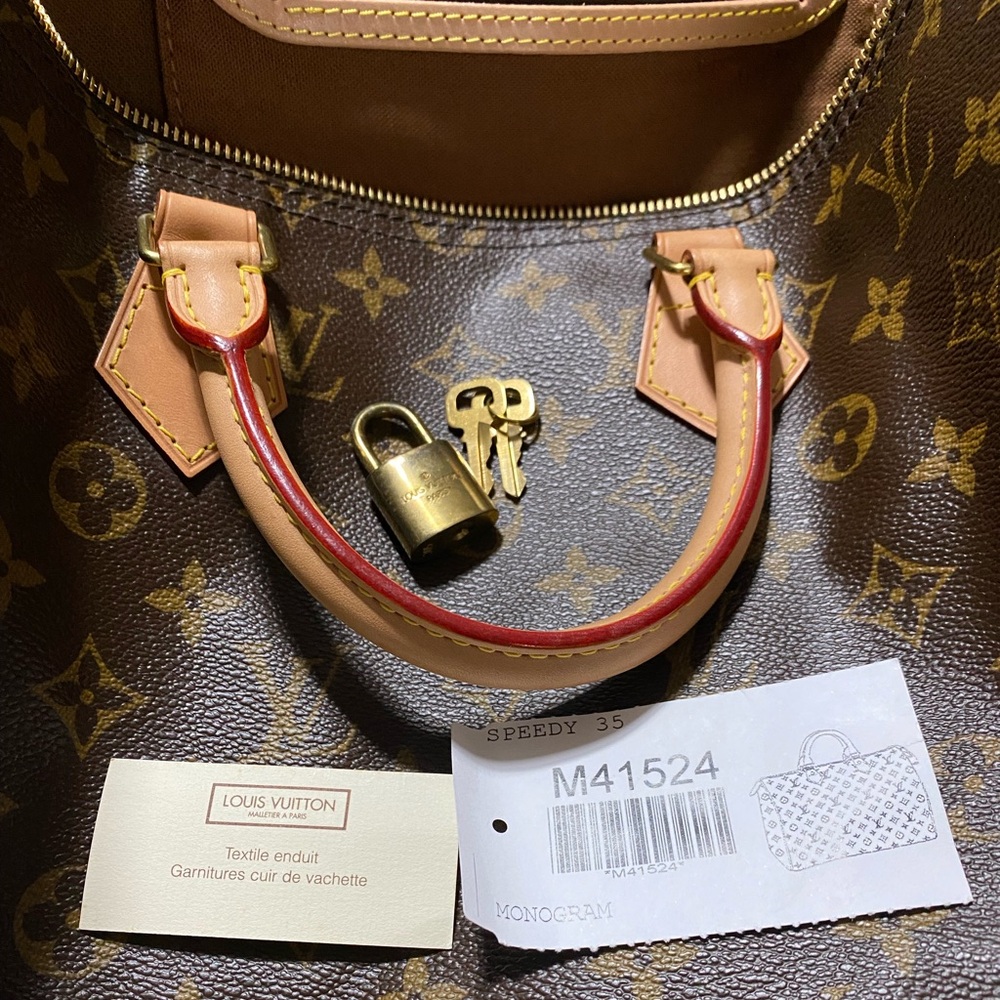 💎 ICONIC 💎 SPEEDY 35 MONOGRAM LOUIS VUITTON - Picture 6 of 16